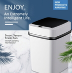 Household Fully Automatic Induction Smart Trash Can With Lid