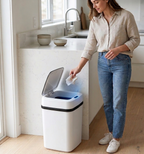Household Fully Automatic Induction Smart Trash Can With Lid